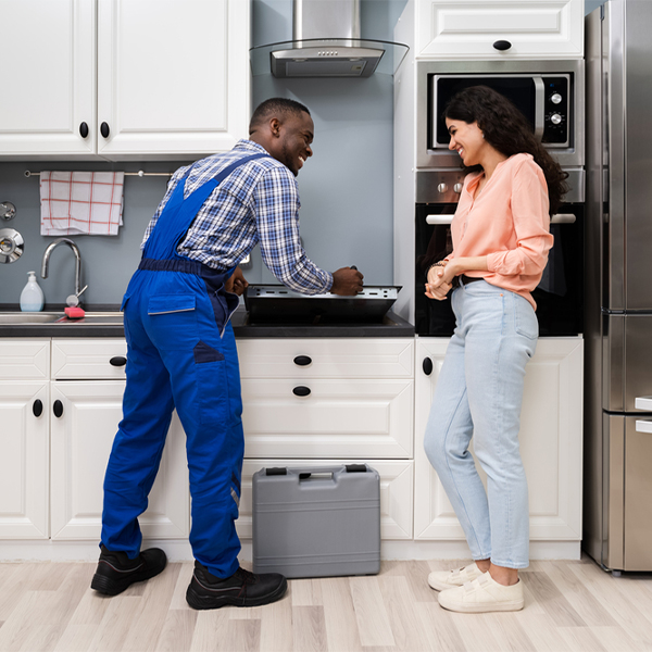 how long does it typically take to complete cooktop repair services in Boykins